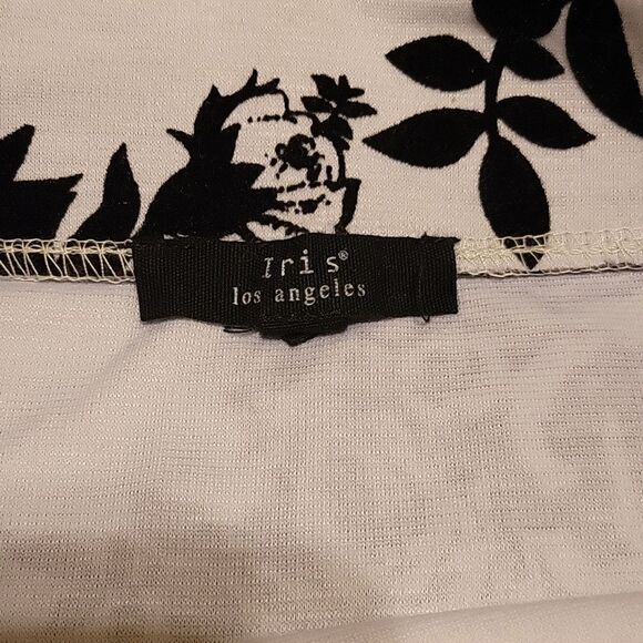 Black Halter top, black striped mini skirt & black & white midi BUNDLE - Picture 3 of 12